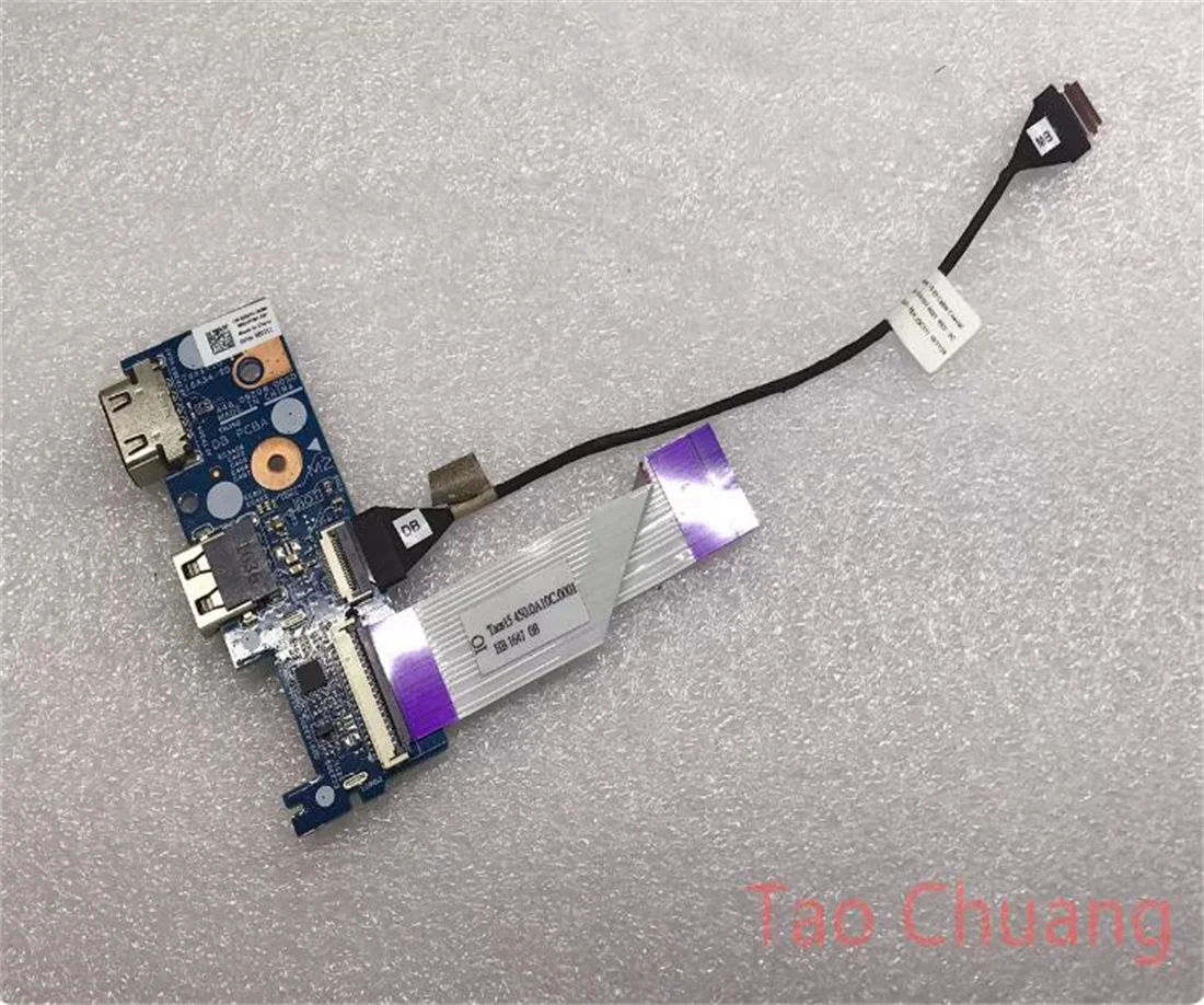 FOR Dell Latitude 3580 E3580 Card Reader VGA USB Board