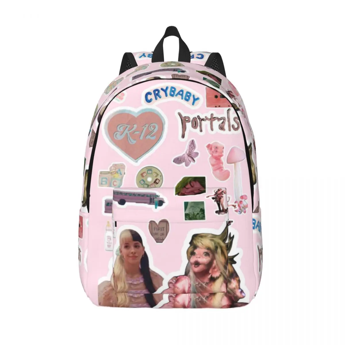 M-Melanie Martinez Portals New Fashion High Capacity Waterproof College Backpack Trendy Laptop Travel Book Bag 15.7in 17.7in