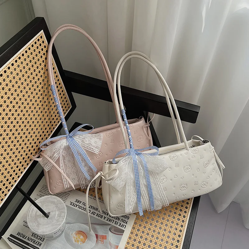 2026 New Women's Handbag Fashion High Quality Women's Shoulder Bag Solid Color Versatile Multi Functional Mobile Storage Bag
