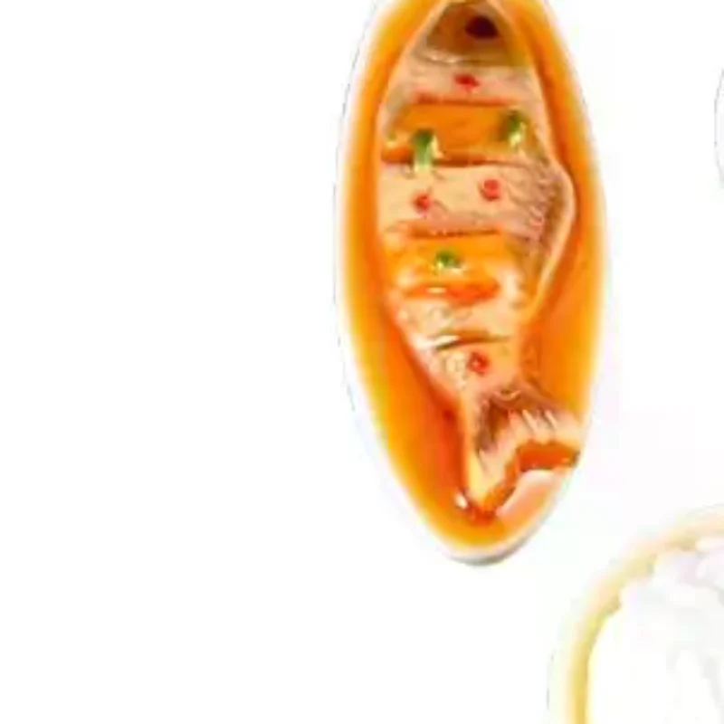 Modelli in Miniatura 1/12 di Piatti Cinesi per Casa delle Bambole, Decorazioni per Cucina e Sala da Pranzo Fai-da-Te