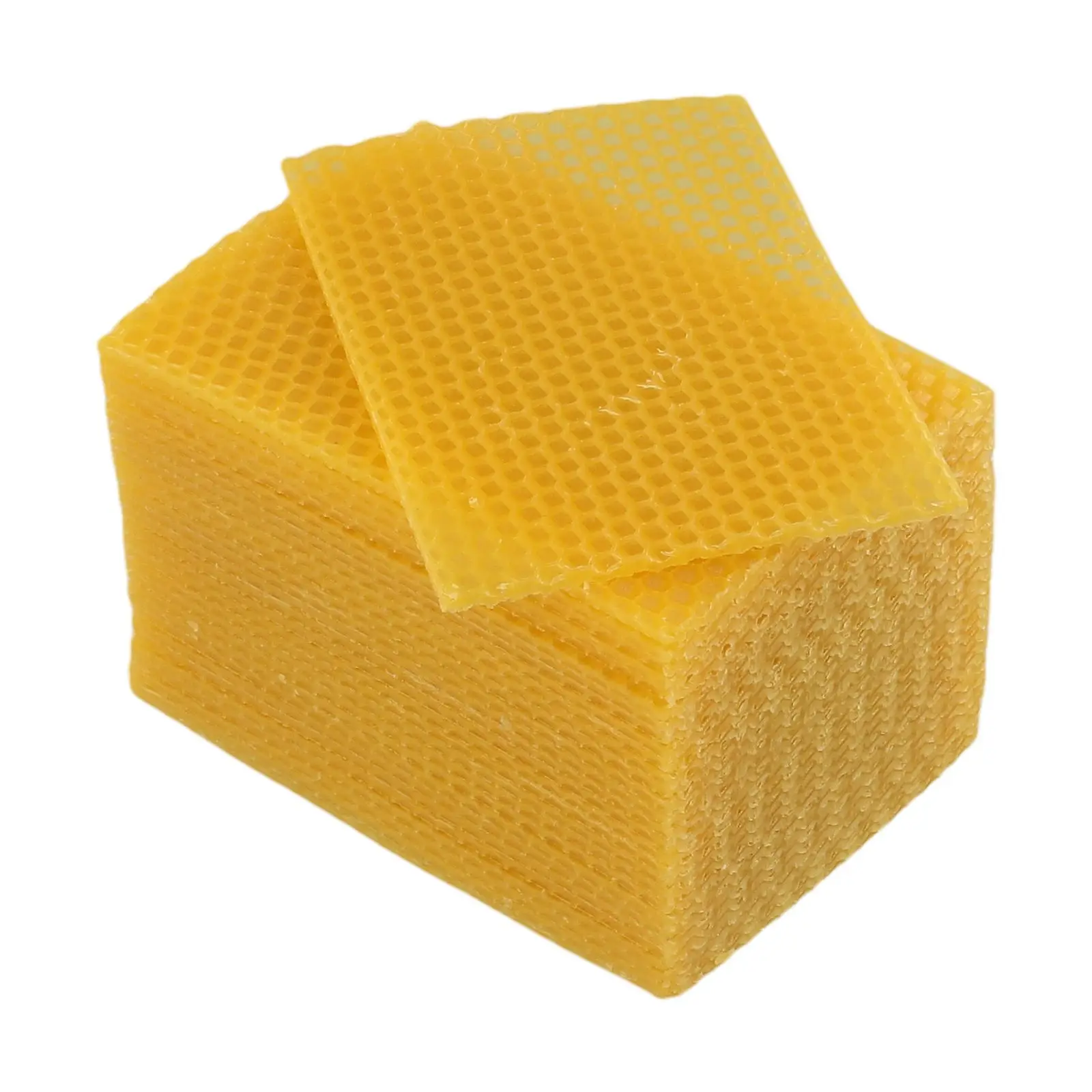 

30pc Foundation Bee Hive Wax Frames, Premium Beeswax Material, Essential Equipment for Honey Extraction and Beekeeping