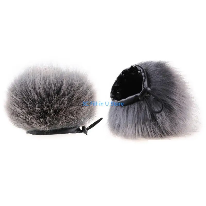 G8TA Künstliche pelzige Windmikrofonabdeckungshülle für H1N -Rekorder