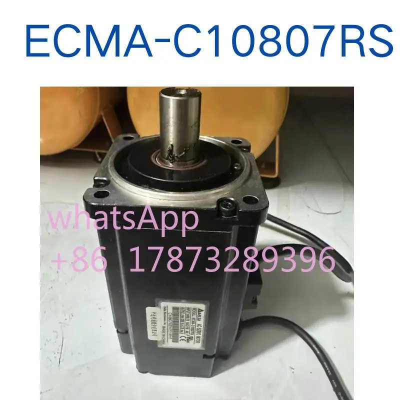 Gebrauchter Servomotor ECMA-C10807RS, OK getestet, Funktion intakt