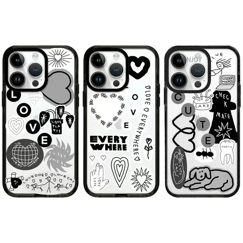 

Наклейка с собакой 2,0, акриловый магнитный чехол для телефона, чехол для IPhone 13 14 15 16 Pro Max, защитный чехол для iPhone 13 Pro