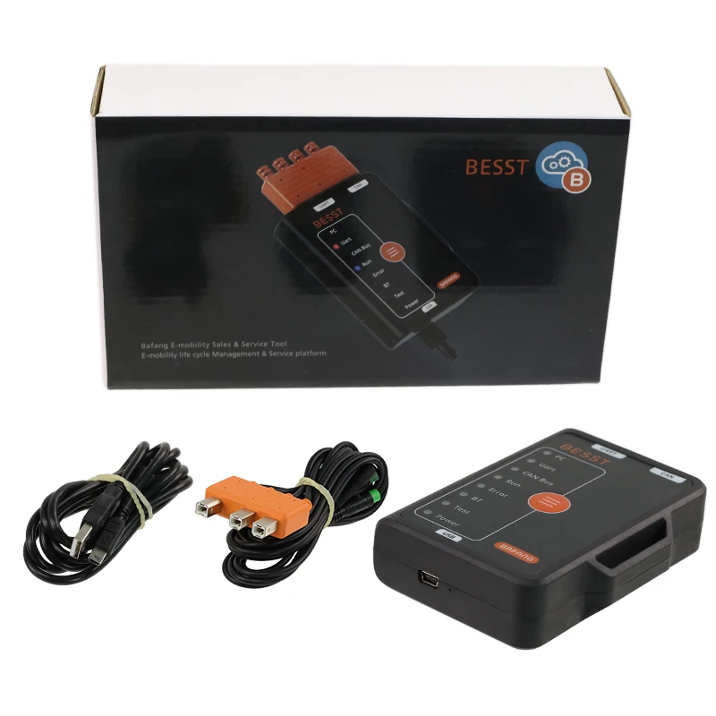 E-Bike Motor Programmeur Bafang Bestst Programmering Downloader Tool Voor Bafang Motor M510 M600 M620 Uart/Kan Systeem Bbs Bbshd