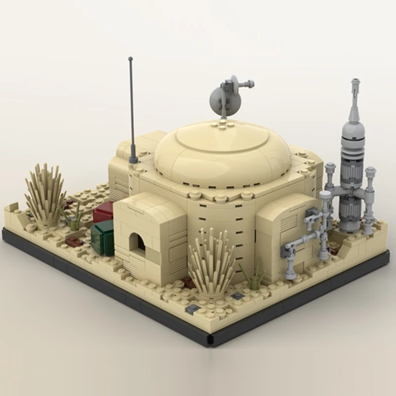 New Space series Owen Lars' Home on Tatooine MOC-50144 Architecture Toys Building Blocks Bricks Children Xmas Kid Gift