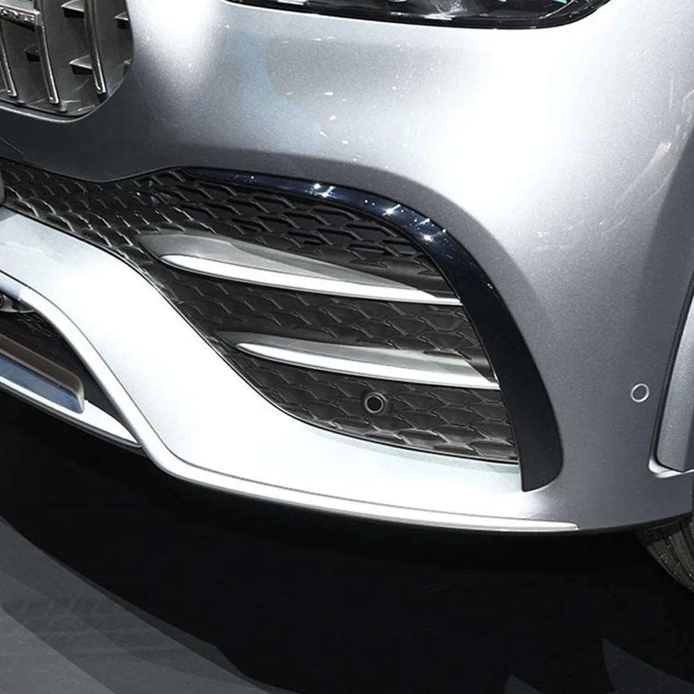 

Parts & Accessories Bumper Trim Cover 2Pcs ABS Front For Benz GLE Class W167 Practical To Use HotEasy To Install Brand New