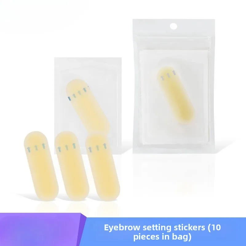 Transparent Invisible Thickened and Wider Eyebrow Liner for Permanent Makeup Fixation, Beginner Makeup Setting and Practice Tool