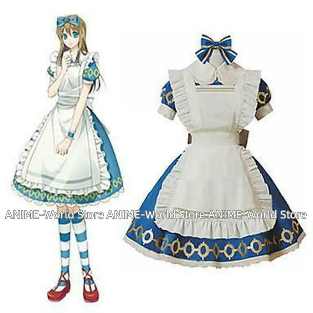 

《Custom Size》Inspired By Alice in The Country of Hearts Alice Cosplay Costume