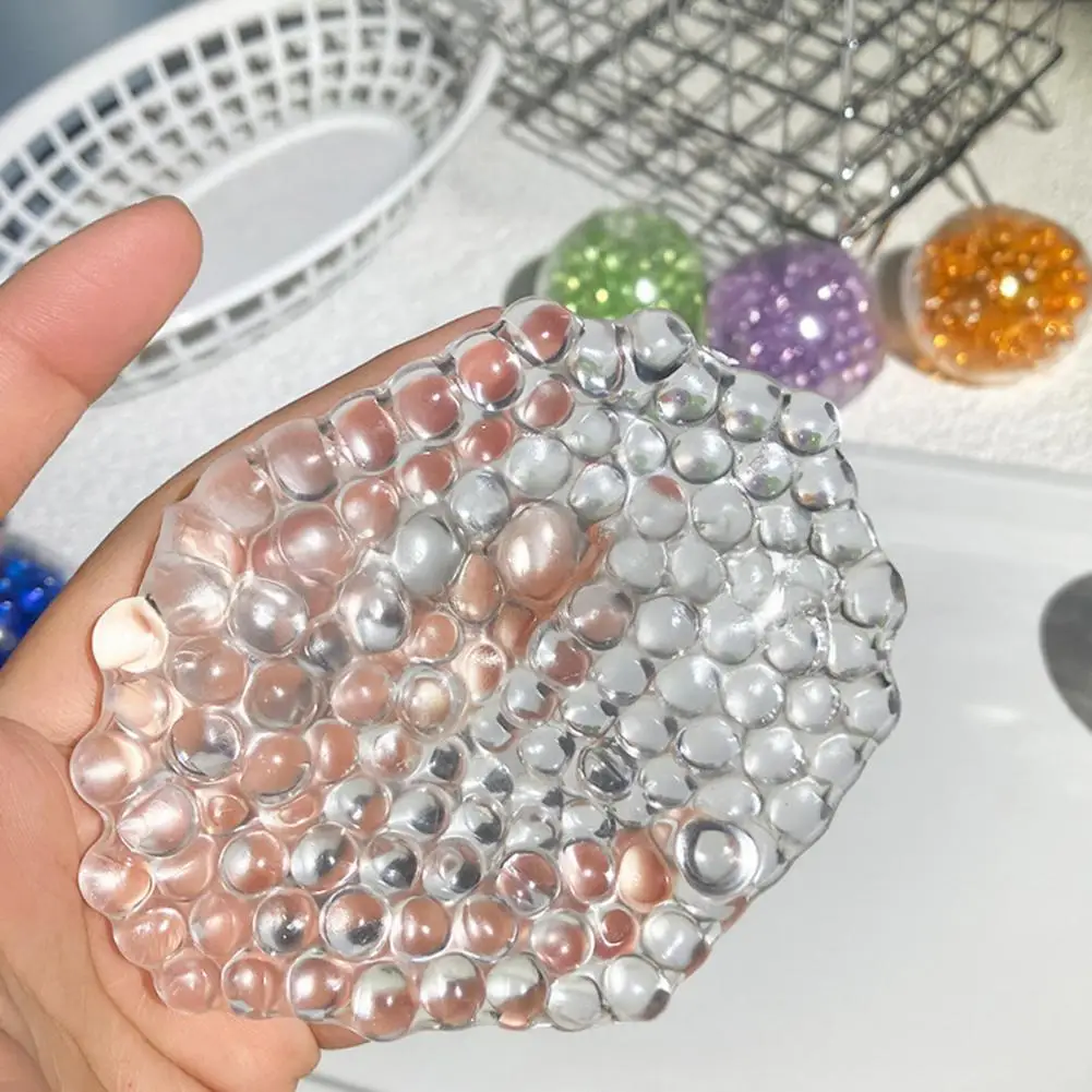 수제 공 얼음 구슬 스트레스 릴리프 장난감 어린이를위한 슈퍼 부드러운 감각 Fidget 장난감 성인 불안 휴식 짜기 재미 있은 선물