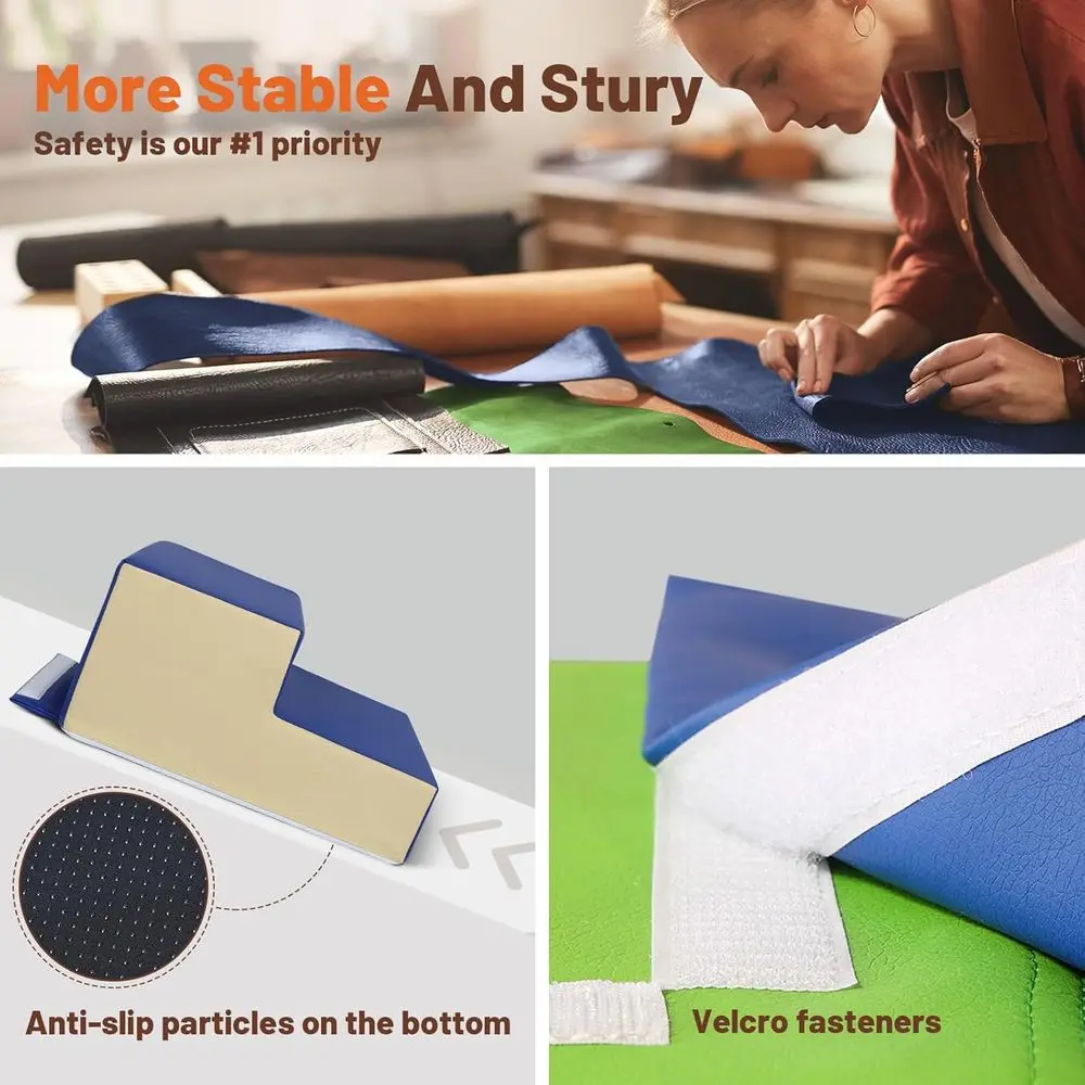 6-częściowy zestaw zabawek do wspinania dla maluchów z miękkiej skóry PU, piankowe klocki do zabawy w siłowni dla niemowląt, zestaw do zabawy w wspinanie się i raczkowania w pomieszczeniach