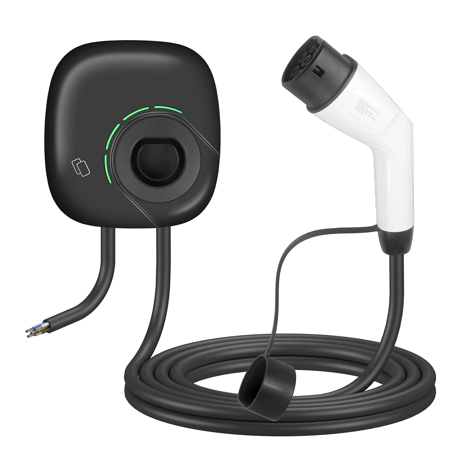 32A Single phase Wall-Mounted EV Charging Station ST-E315 Exquisite and Compact Screen-less with RFID and App Control