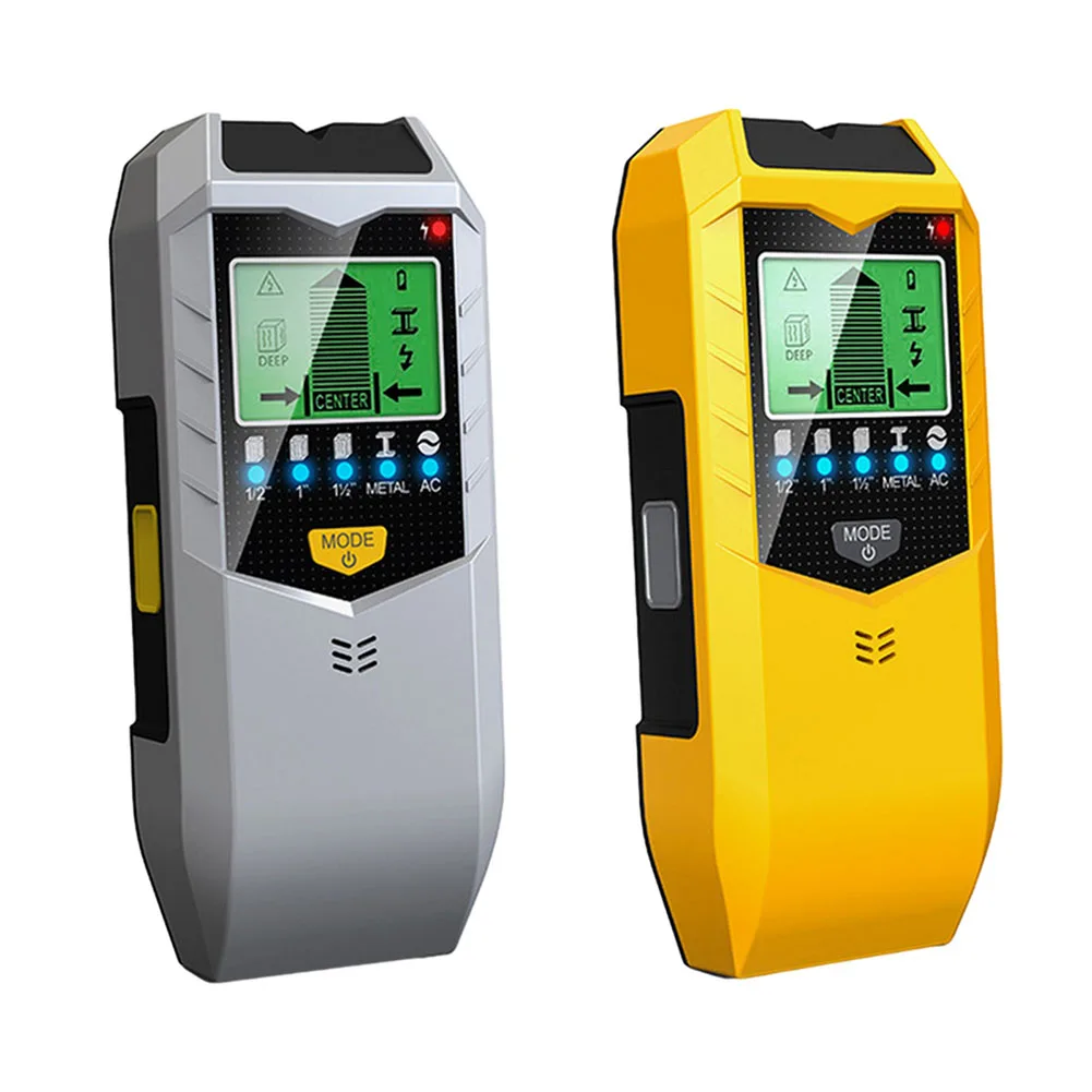 

5-in-1 Electronic Wall Detector, Multi-Function Handheld Metal Detector, Stud And Wood Detector, Electronic Measuring Instrument