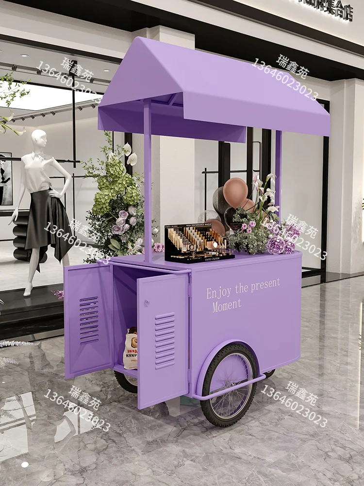 Stalls, display stands, mobile Internet celebrity trolleys, commercial stores, promotional floats, vending carts, supermarket