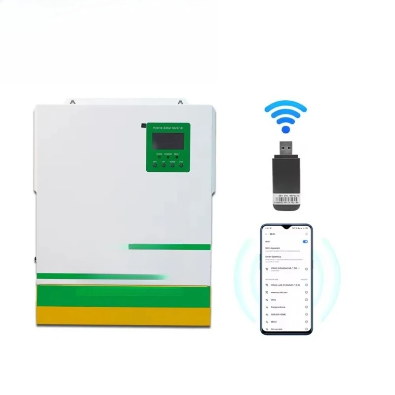 Best Quality Off-Grid Solar Inverter 3.5kw 5.5kw 7kw 12kw Single Output Solar Power System with Battery Inverter