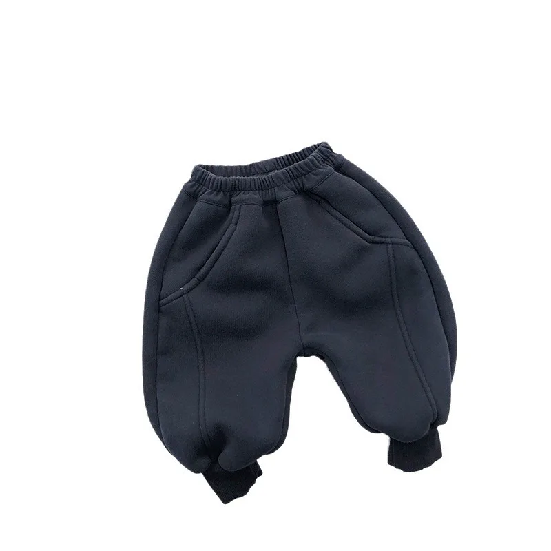 

Детские утепленные брюки-шаровары для девочек и мальчиков, новые зимние флисовые спортивные штаны для детей