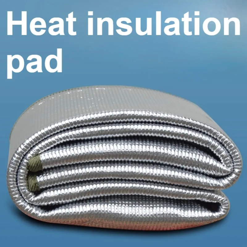 Convenient Thickened Moistureproof Pad Double-sided Adiabatic Large Area Aluminum Film Mat Multifunctional Camping Supplies