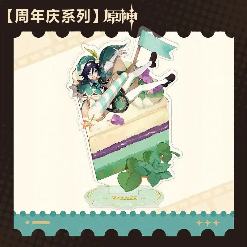Anime Genshin Impact Furina Venti Raiden Shogun Acryl Staande Board Teken Cosplay Cartoon Gift