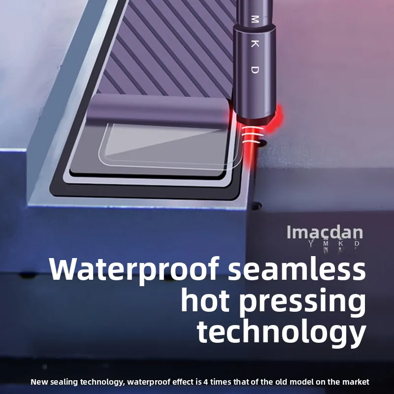 حقيبة الهاتف المحمول المقاومة للماء مع غطاء غوص بشاشة تعمل باللمس لراكبي السباحة الوجبات الجاهزة، حقيبة خاصة مقاومة للغبار في الربيع الساخن