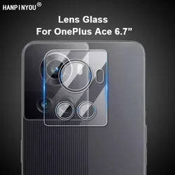 10Pcs For OnePlus Ace 10R Racing Clear Ultra Slim Back Rear Camera Lens Protector Cover Soft Tempered Glass Protection Film