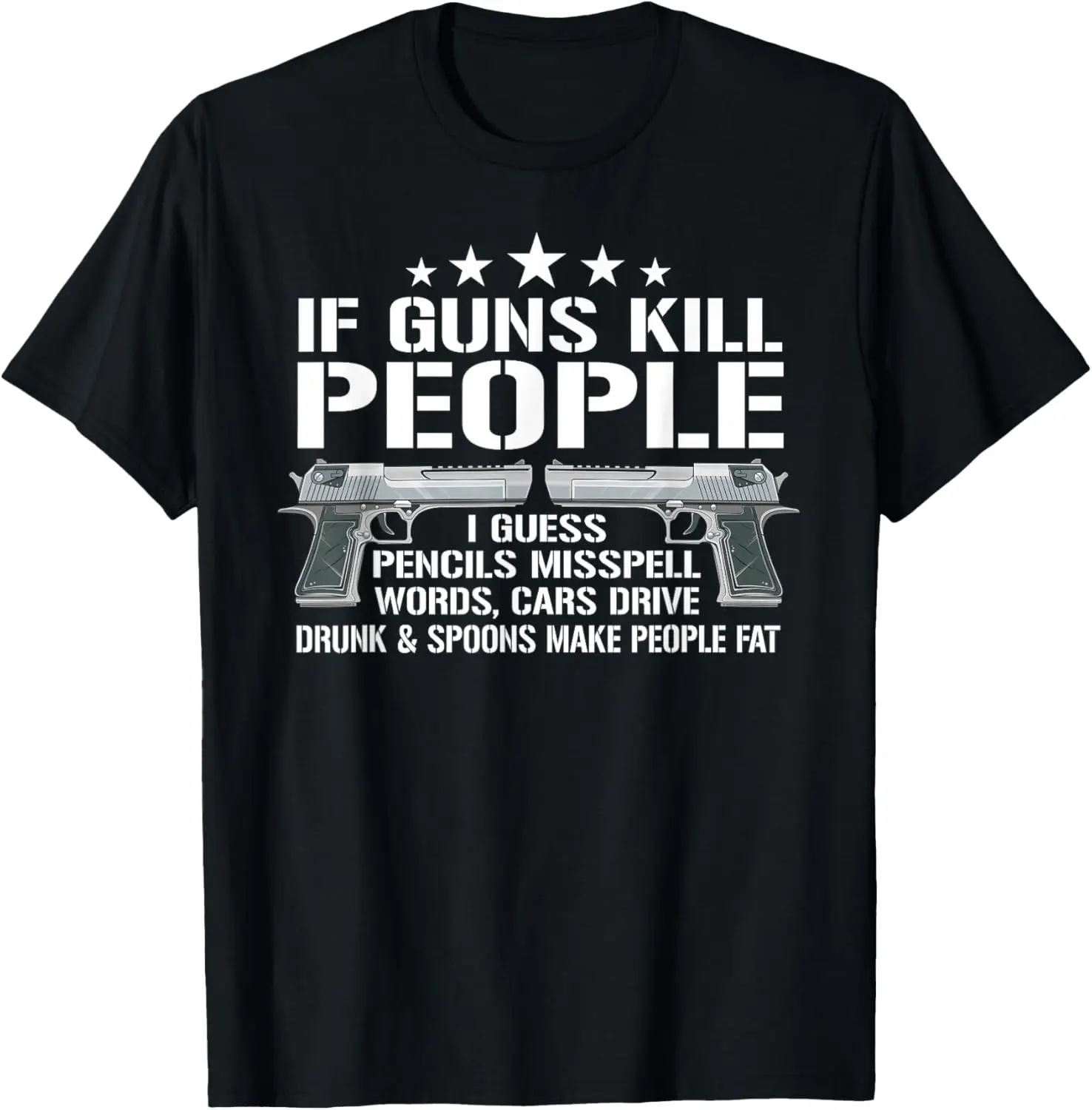 Funny Gun Owner 2nd Amendment Humor Gift Pro Gun T-Shirt 100% Cotton O-Neck Short Sleeve Summer Casual Mens T-shirt Streetwear