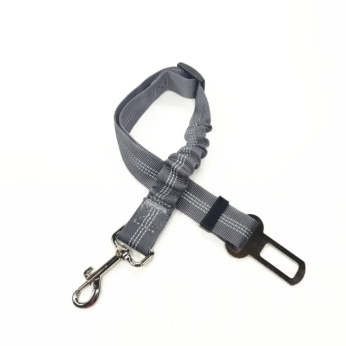 Ceinture de sécurité de voiture pour chien, protection de sécurité, accessoires de voyage pour animaux de compagnie, laisse pour chien, harnais de voiture solide, ceintures de sécurité pour animaux de