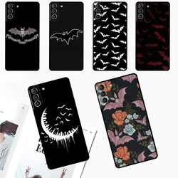 Goth Vampire Bat Gothic Phone Case For Samsung Galaxy S24 Ultra S22 Plus S20 S21 S23 FE Note 20 10 S8 S9 S10 Cover