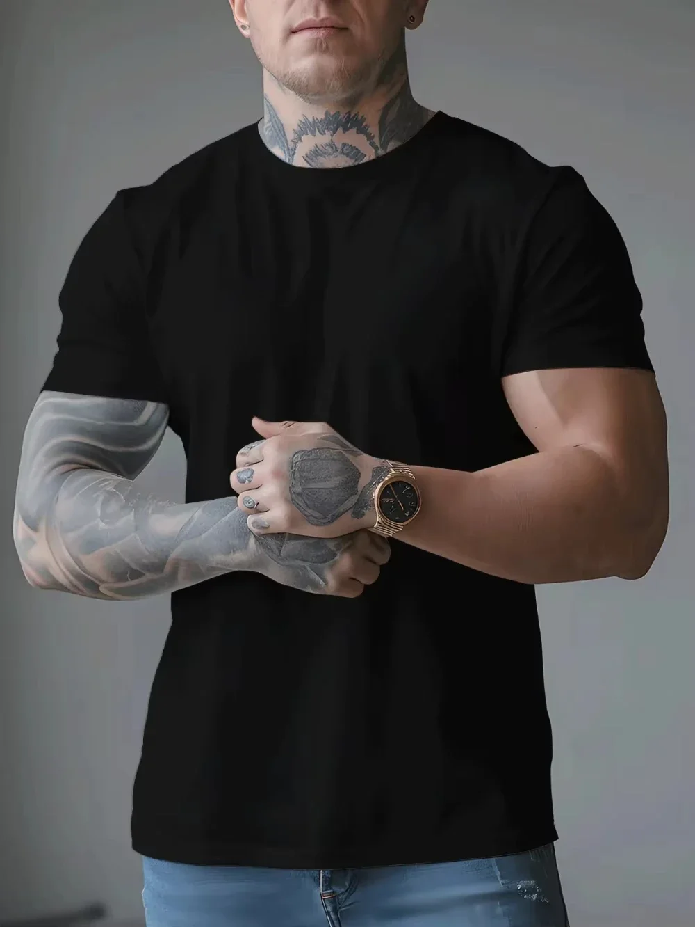 2026 Neues Chris Brown R&B Tour Themen-Herren-Sommer-Cartoon-T-Shirt, Luxuriöses Street-Style Konzert-T-Shirt, Y2K-Stil – Detail 9