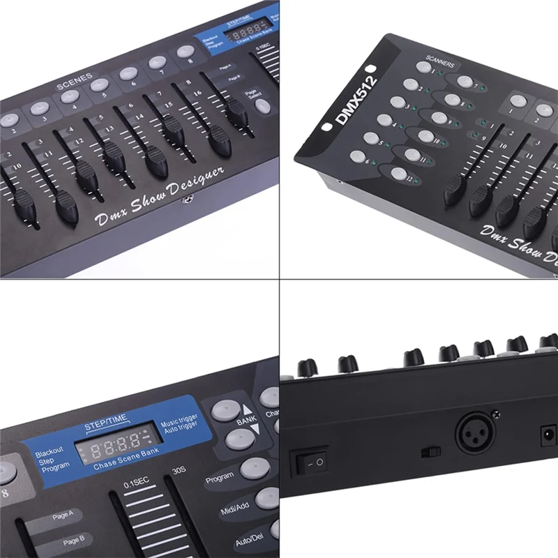A36T-192 DMX Controller Stage Lighting DJ Equipment DMX Console For LED Par Moving Head Laser Spotlights Controller