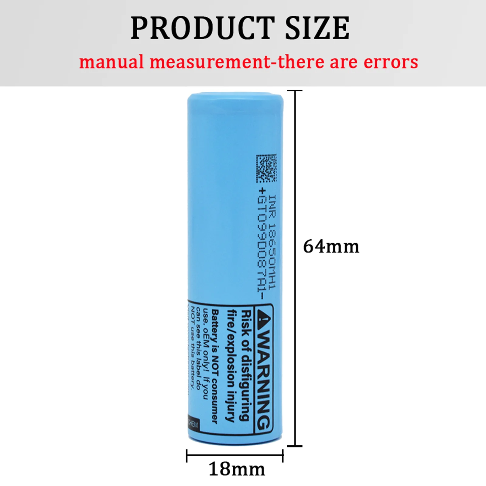 1-20PCS 3.7V 18650 MH1 3200mah Lithium Rechargeable Battery For Drone Power Tools Flashlight Power Tools 10A Discharge