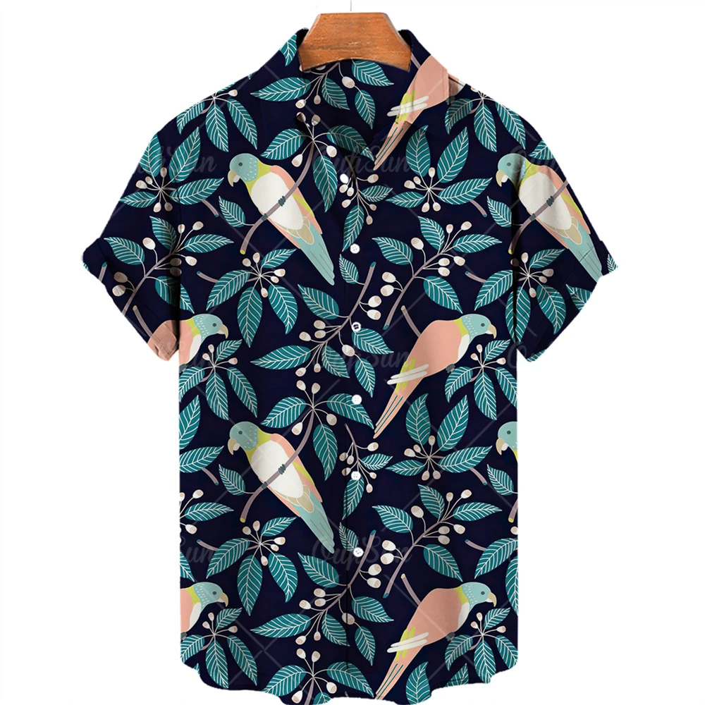 Camisas hawaianas con estampado 3d para hombre, camisas hawaianas de estilo Vintage, informales, para fiestas y vacaciones, Tops de S-5xl, 2022