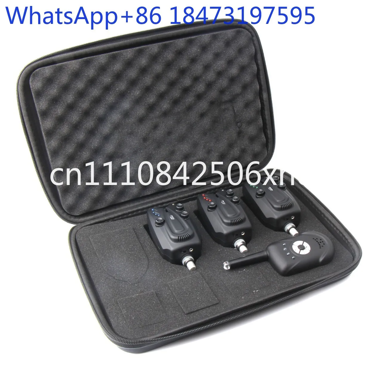 Tip set Induction fishing gear bag Multifunctional electronic sea pole flashing light Wireless Tip fishing accessories set