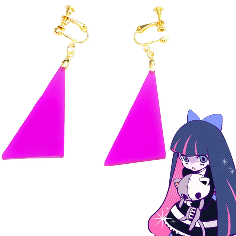 Anime Panty And Stocking Cosplay Stocking Anarchy Earring Roleplay Role Play Prop Hallowma Carnival Costume Outfit Accessories