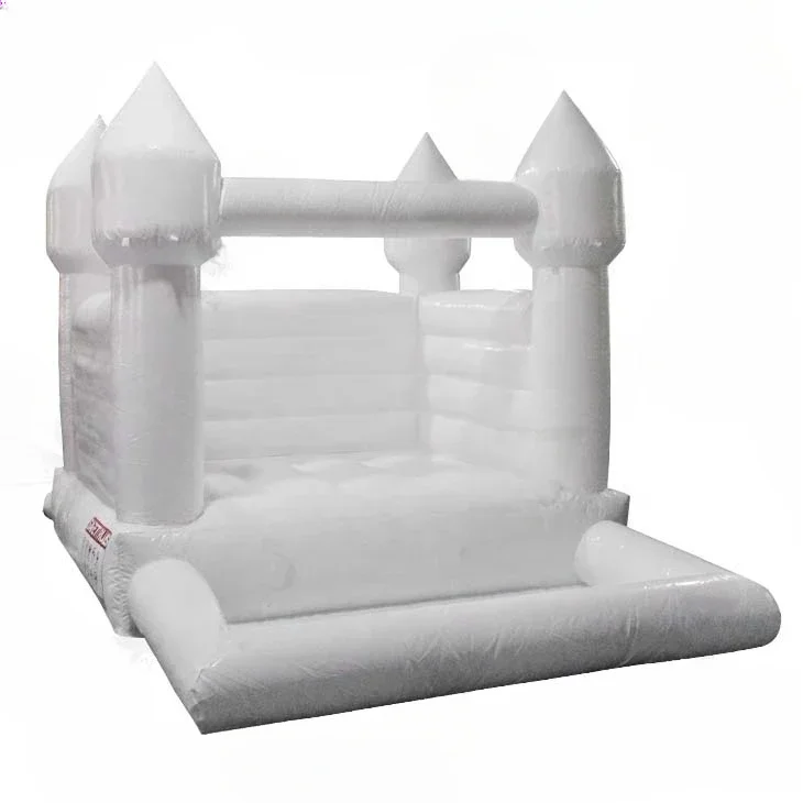 Backyard Diving Toys White Castle Bodyguard Outdoor and Indoor Party Inflatable Bounce House Children's Castle