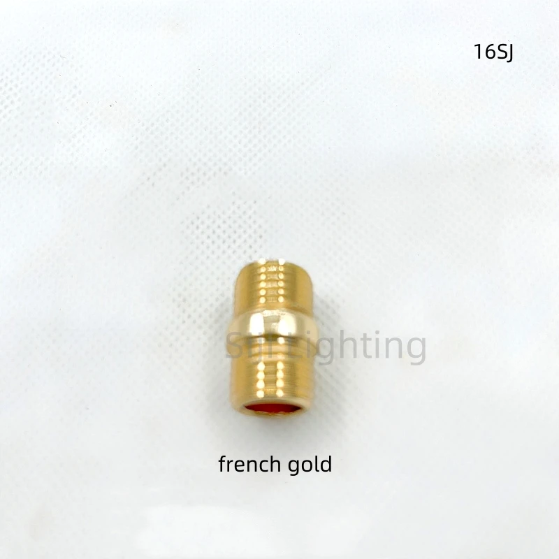 M16 Tooth Tube Adapter M16 Thread Pipe Adapter M16 Both Size Thread Lamp Tooth Tube Adapter Wall Lamp Pendant Lamp Tube Adapter