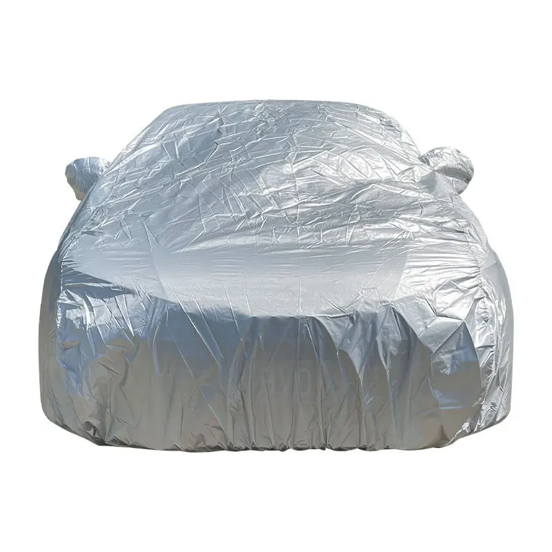 

Автомобильная одежда Автомобильный чехол Защита от солнца Защита от пыли Солнцезащитное козырек Теплоизоляция Snow Cove Летняя полиэстеровая полная автомобильная одежда