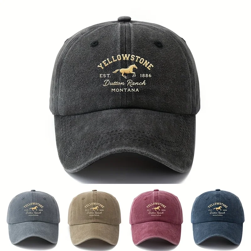 

Fabric.MAKEFGE Vintage Baseball Cap - Lightweight Outdoor Hat with Curvature Brim, Classic Retro Washed Look for Men & Women, Ca