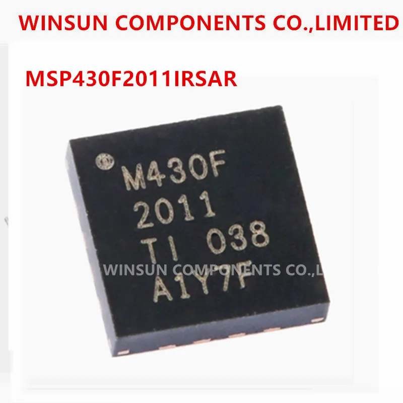 (10pcs) 100% New Imported  MSP430F2011IRSAR QFN-16 16 bit mixed signal microcontroller MCU