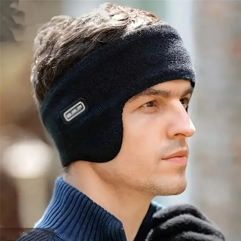 1/2/3PCS Outdoor Warm Ear Cover Winter Unisex Thermal Soft Running Headband Cold Proof Thick Plush Skiing Sports Ear Warmers