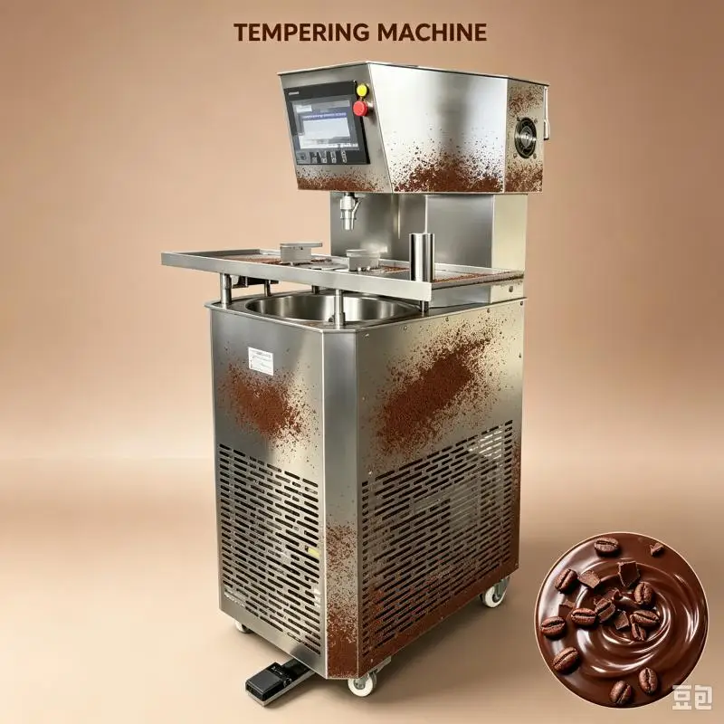 Chocolate Tempering Machine Digital Temperature Control Automatic Melter Commercial Equipment for Bakery Production