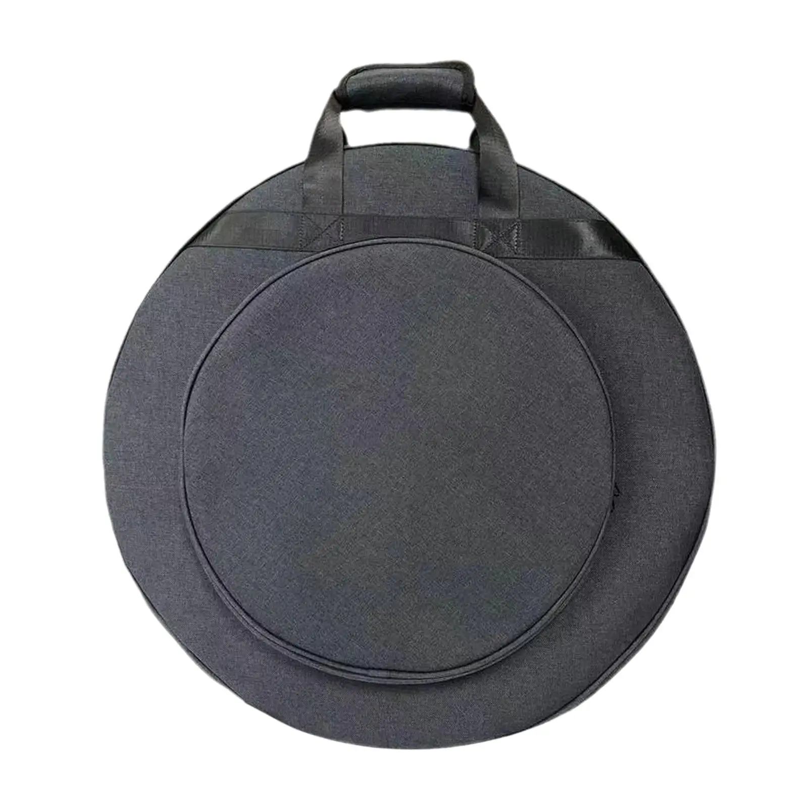 Large Cymbal Gig Bag with Handles and Backpack Straps for Drummers Storage and Transport Case