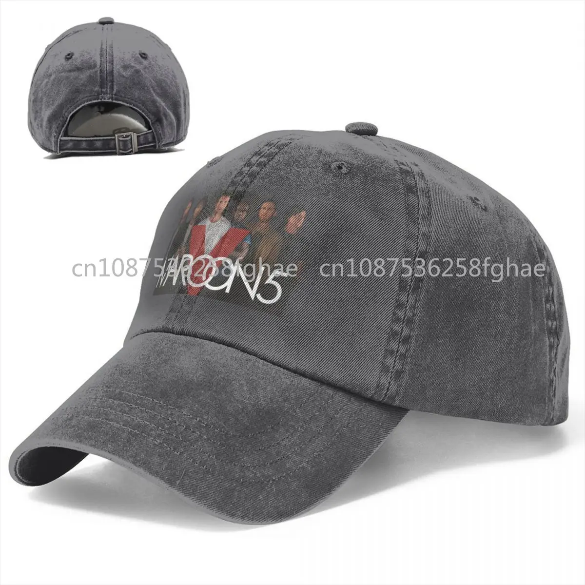 Rock MAROON 5 Baseball Cap For Men Cotton Hats Adjustable Hat Fashion Casual Cap Truck Driver Hat