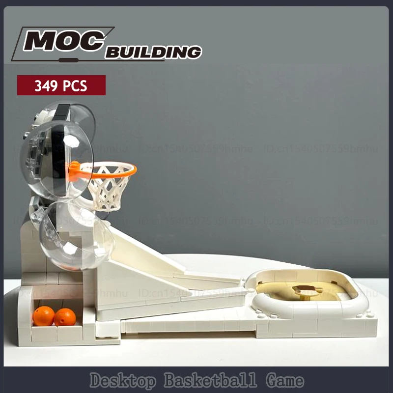 

MOC Building Blocks GBC Module Desktop Basketball Game Model DIY Assembly Technology Brick Display Collection Toys Creative Gift