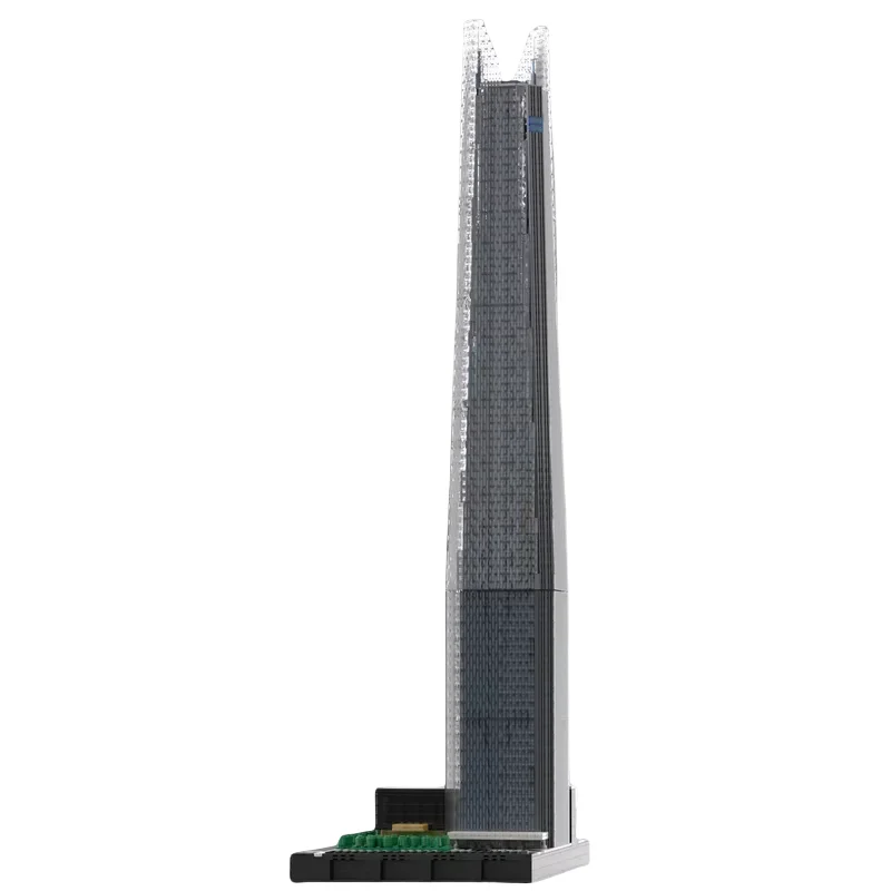 Lotte World Tower 21:650 مقياس ناطحة السحاب نموذج 10331 قطعة جزيئات صغيرة MOC مطابقة لعبة اللبنات عرض هوليدا الإبداعية