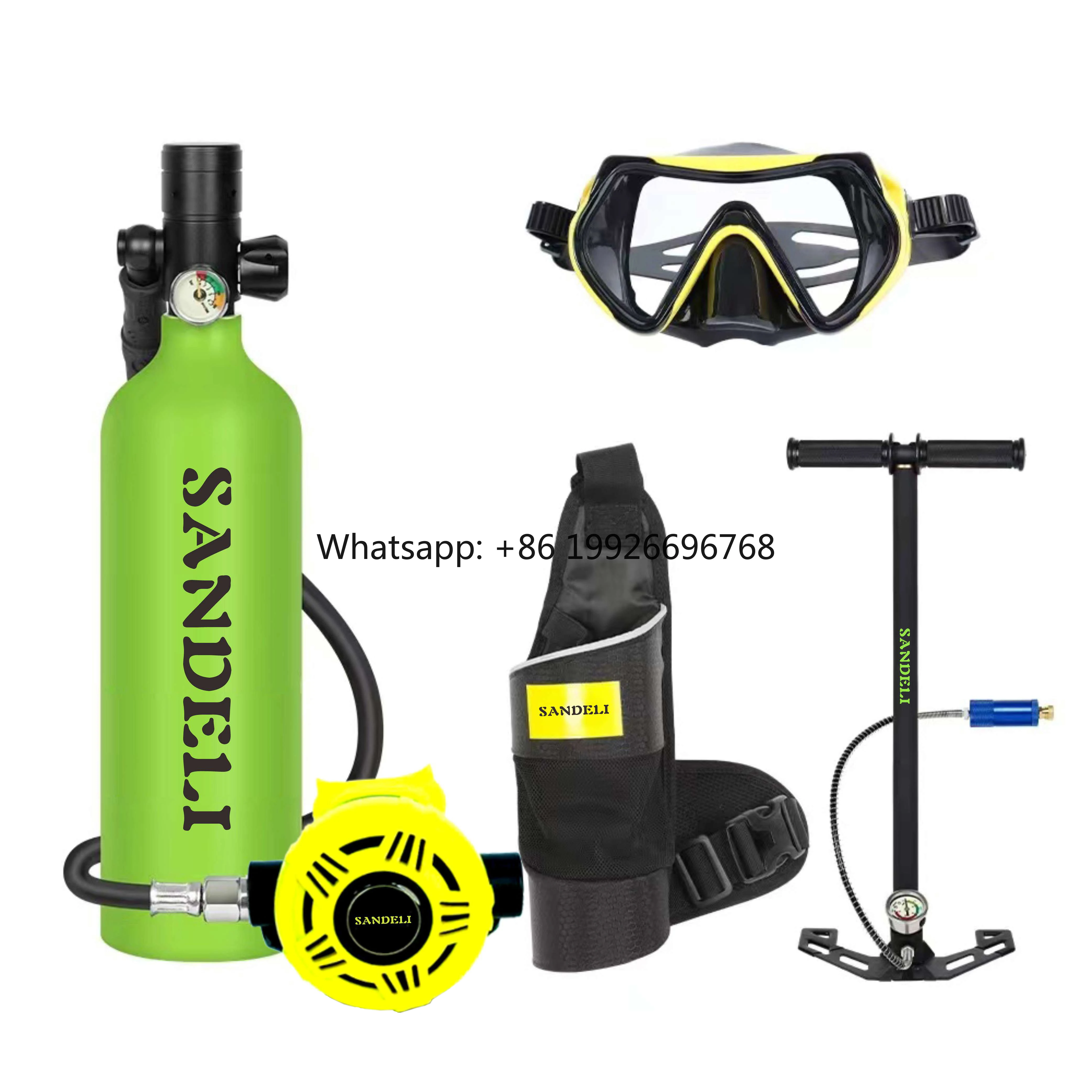 

Wholesale SANDELI Brand 1L Aluminium Breathing air Cylinders Diving Mini Portable air tank scuba Manufacturer