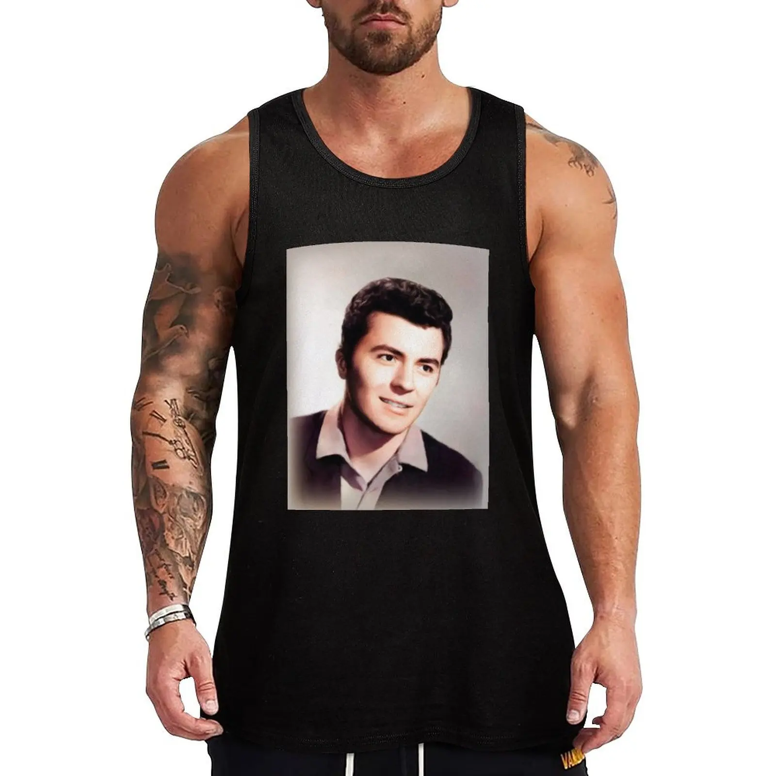 James Darren, Music Star Tank Top Men's clothes Man summer clothes Sports clothing