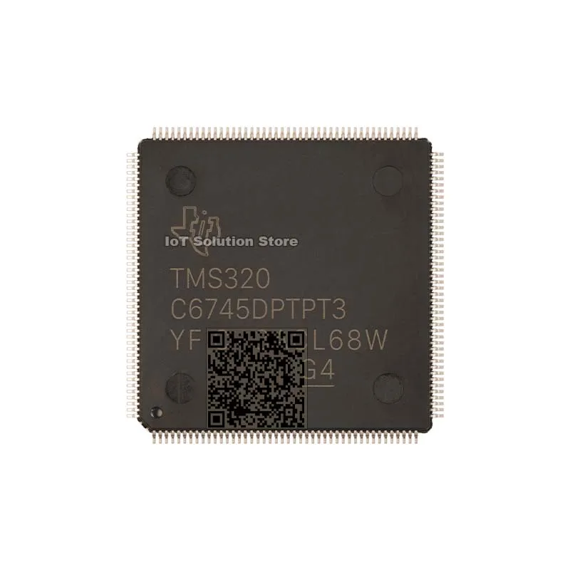 TMS320C6745DPTPT3 Low power C674x floating-point DSP- 456MHz, QFP-176 Package