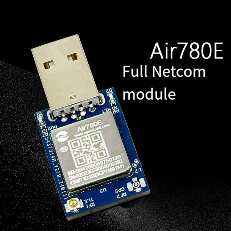 Módulo Netcom completo Luat Air780e Módulo 4G USB Acceso a Internet Módulo portátil conveniente multifuncional