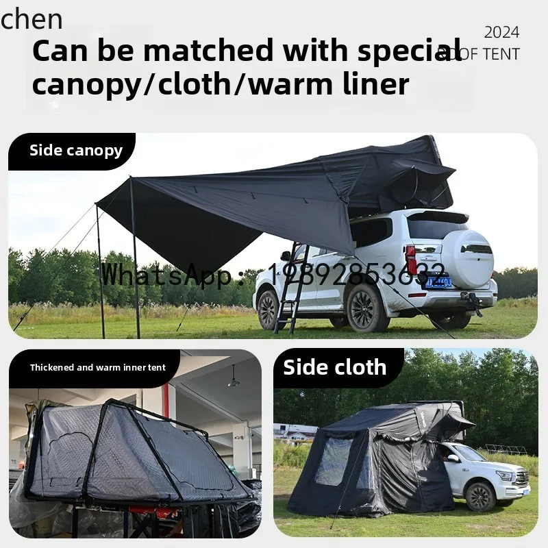 

roof tent, outdoor automatic self-driving tour room car tent camping double free to build