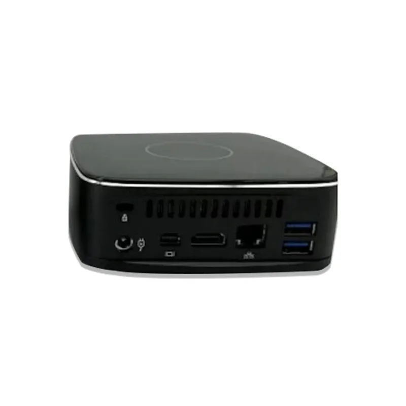 Mini PC da gioco economico I-ntel CPU Core I3 6100U 3USB3.0 Piccolo computer con ventola di raffreddamento TDP 15W